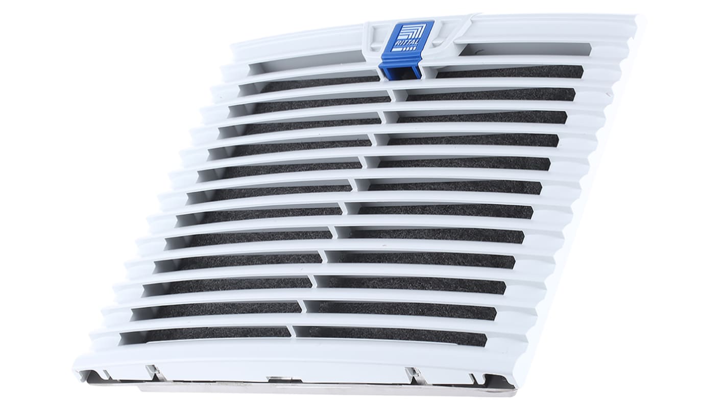 Rittal Lufterfilter Typ Austrittsfilter 255 x 255mm 12.5mm Rahmen Mat. ABS