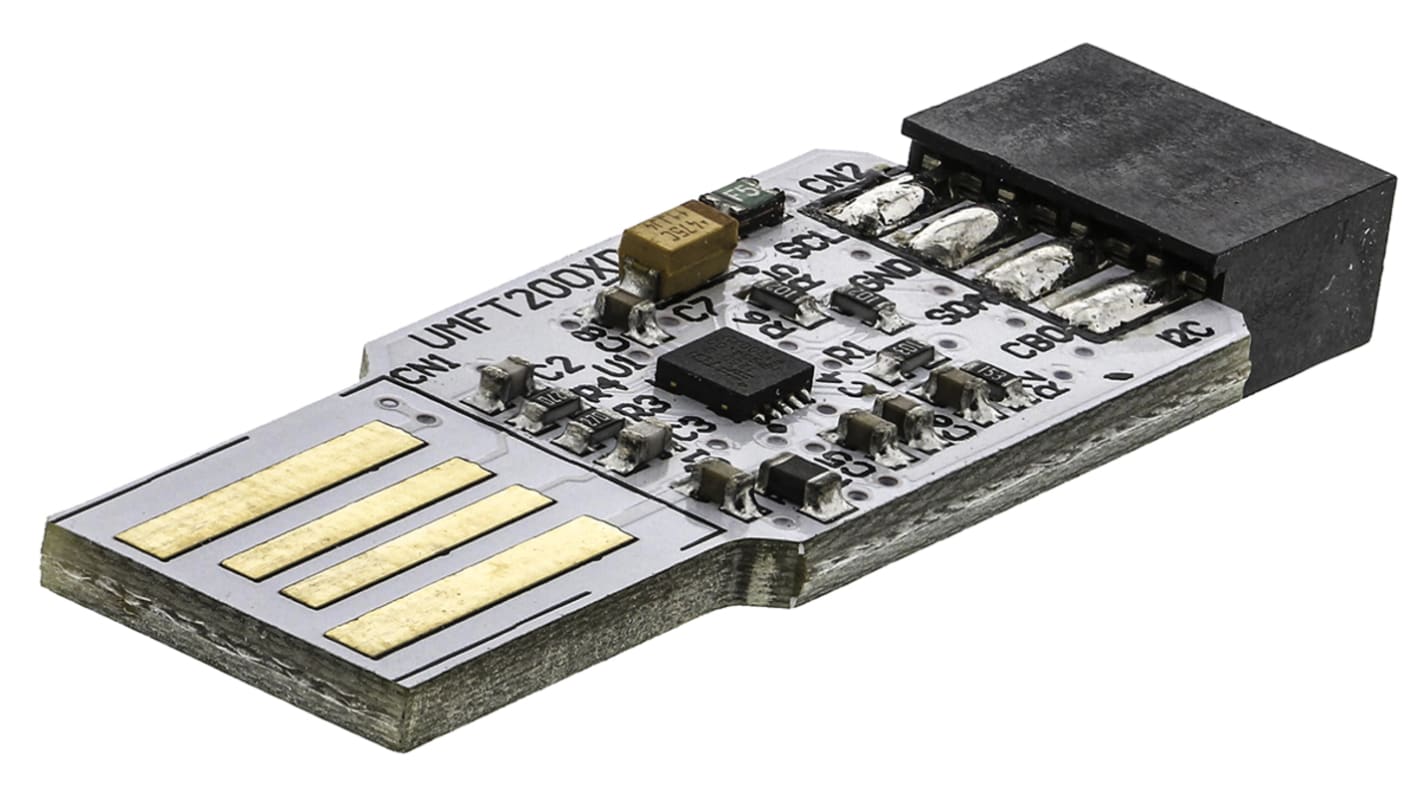FTDI Chip 分路模块 分接模块, USB充电检测、USB2.0至I2C 转换器，具4个控制总线