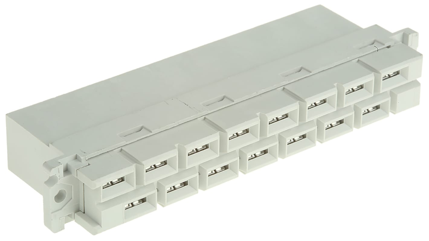 Connettore DIN 41612 HARTING Femmina, Ad angolo diritto, 15 vie