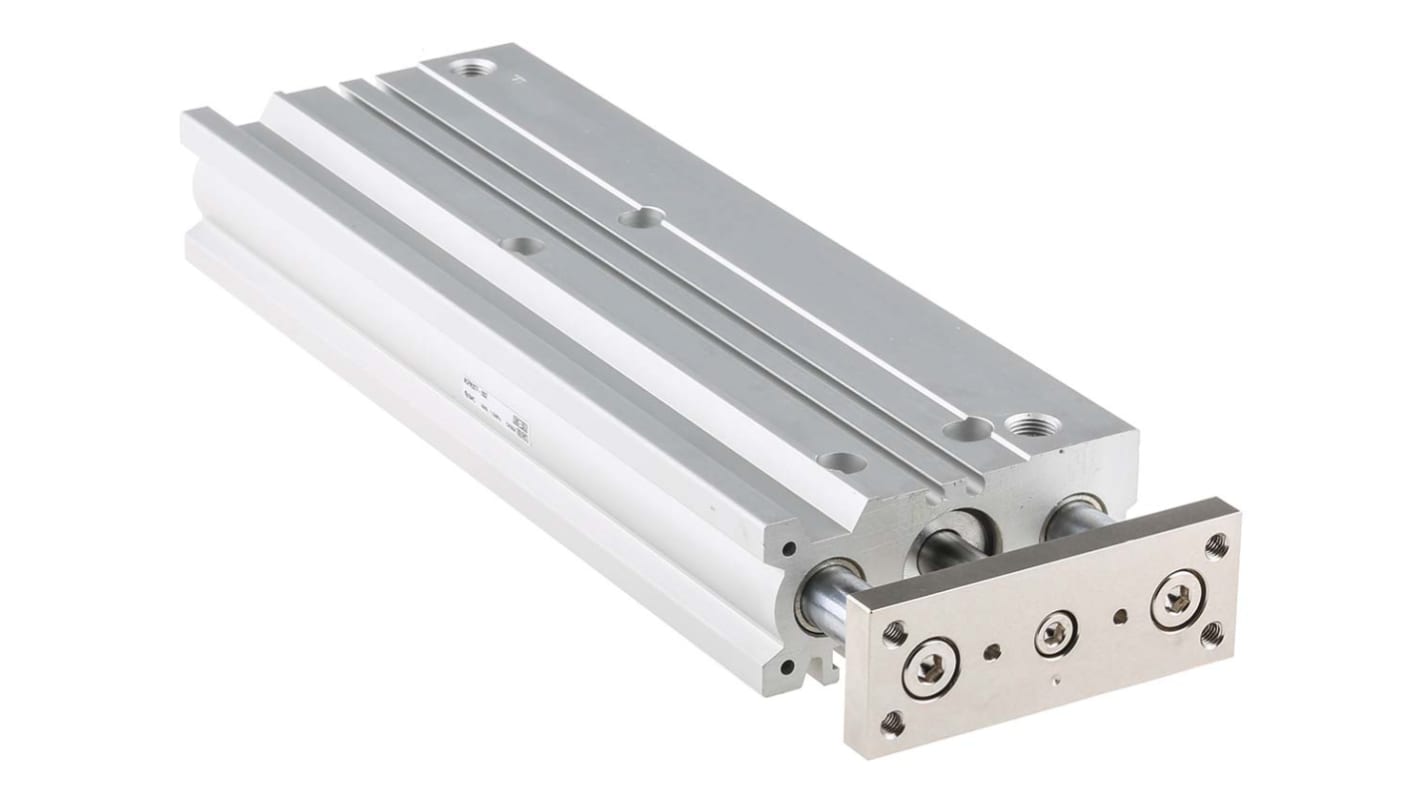 SMC Pneumatic Guided Cylinder - 20mm Bore, 200mm Stroke, MGP Series, Double Acting