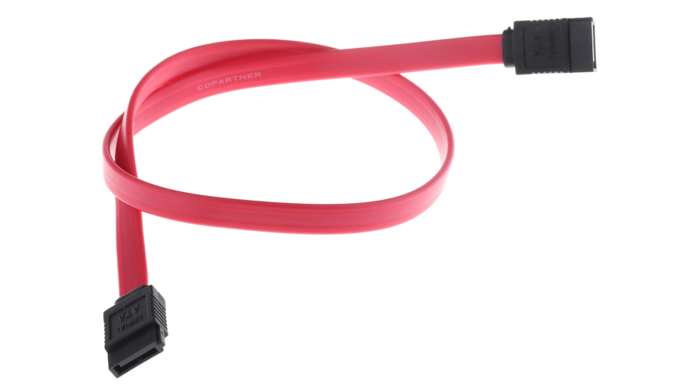 Roline Male SATA Data to Male SATA Data  Cable, 500mm