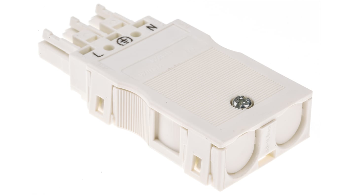 WAGO 770 Series Distribution Block, 3-Pole, Female, 6-Way, 25A