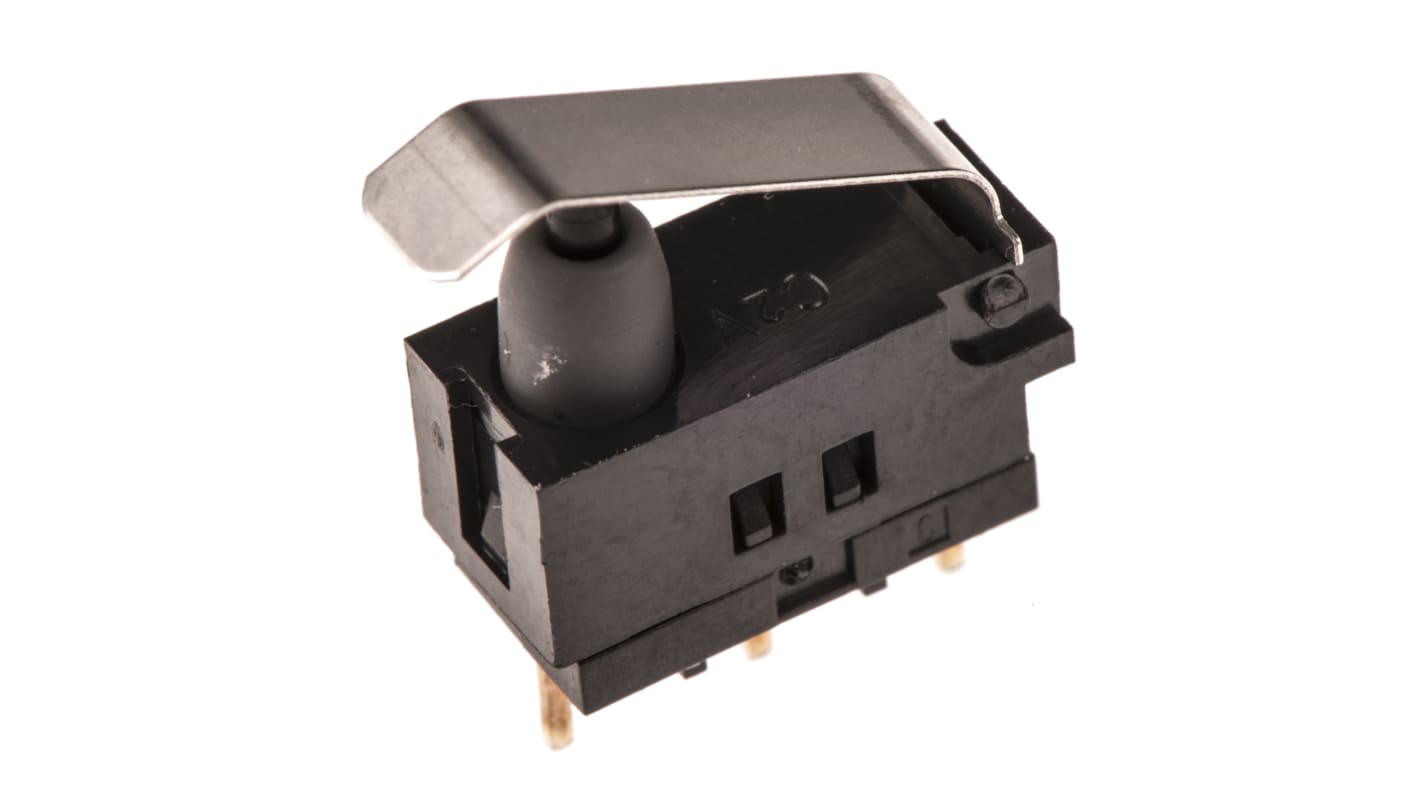 Alps Alpine Micro Switch, SPDT, 100 mA @ 12 V dc