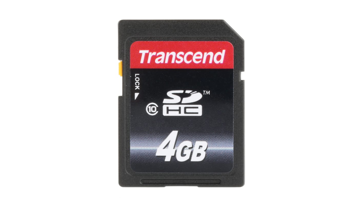 Karta SD SDHC 4 GB MLC Transcend -25 → +85°C 200x