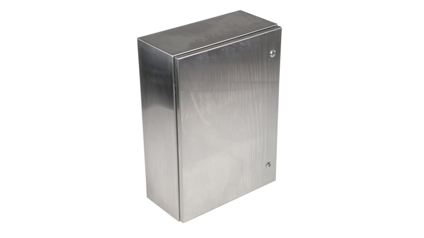Contenitore a parete RS PRO in Acciaio inox 700 x 500 x 250mm, col. , IP66