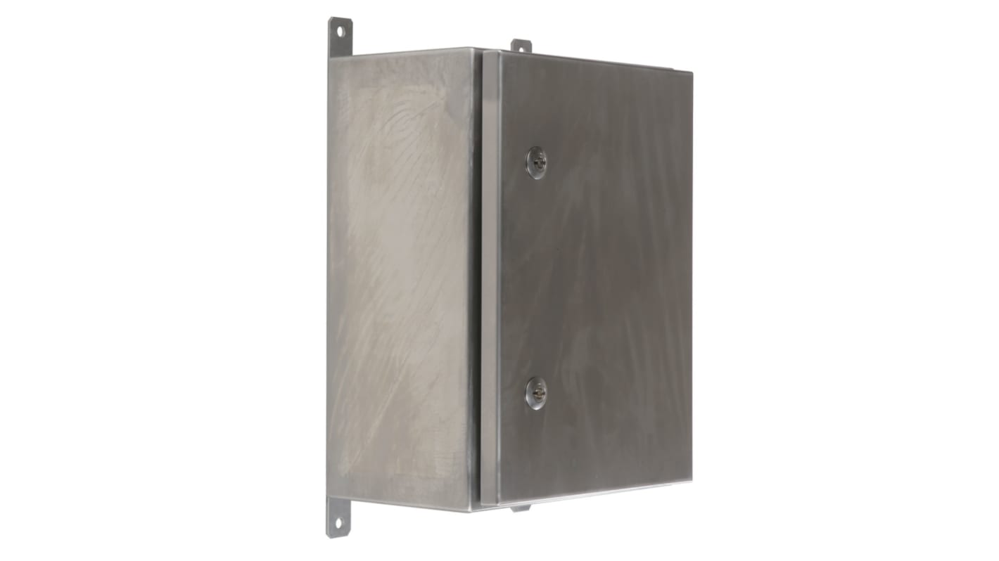 RS PRO 304 Stainless Steel Wall Box, IP69K, 400 mm x 300 mm x 200mm