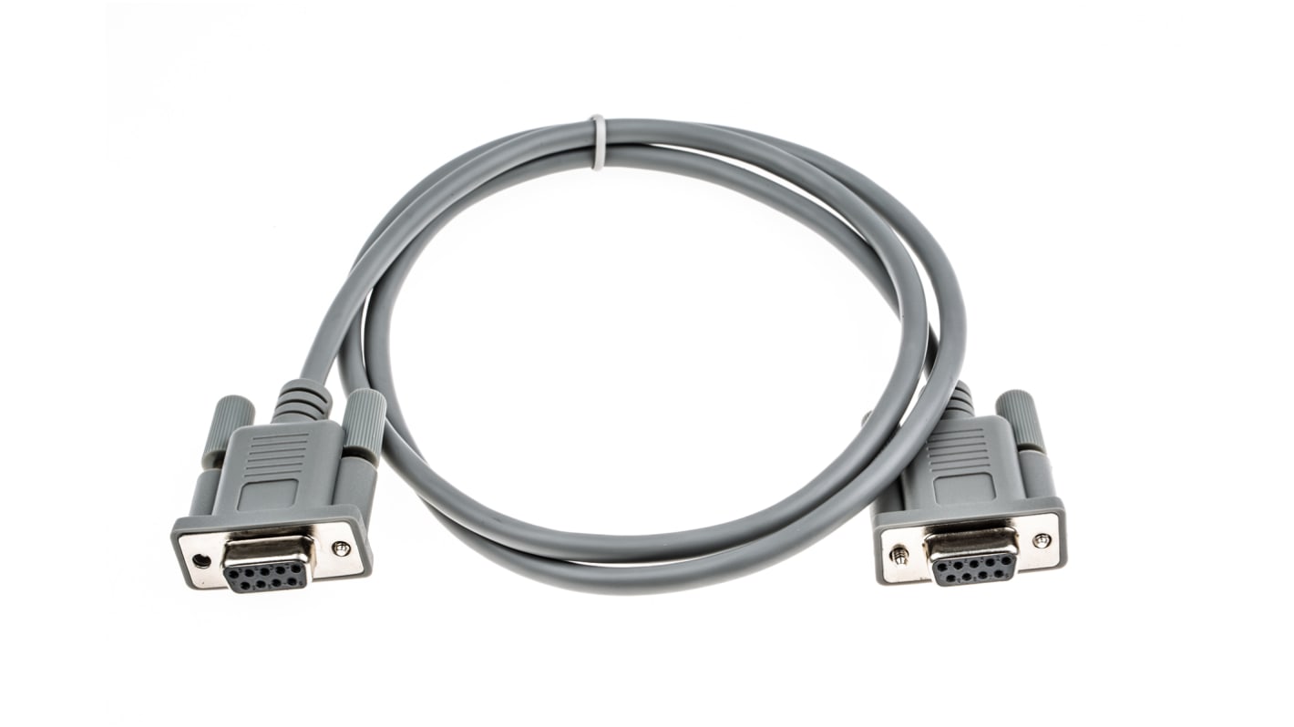 RS PRO Serial Cable Assembly, 1m PVC