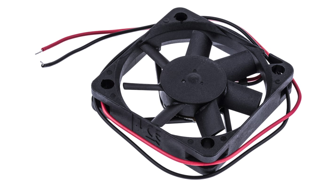 Sunon ME Series Axial Fan, 12 V dc, DC Operation, 23.5m³/h, 1.32W, 110mA Max, 50 x 50 x 10mm