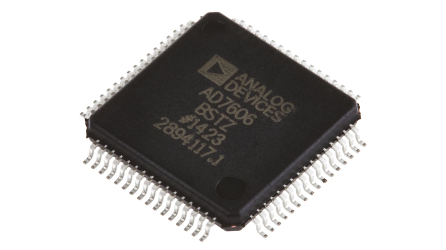 Texas Instruments MSP430F1611IPM, 16bit MSP430 Microcontroller, 16 bit MCU, 8MHz, 48 kB Flash, 64-Pin LQFP