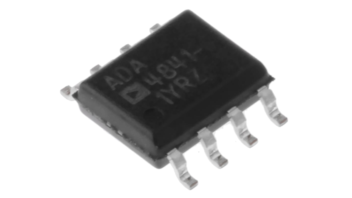 ADA4841-1YRZ-R7 Op erősítő, típusa:(Alacsony zajszintű) 80MHz, 2,7 → 12 V, 8-tüskés SOIC Teljes