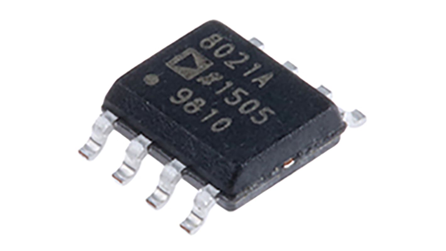 AD8021ARZ-REEL7 Analog Devices, High Speed, Op Amp, 200MHz, 8-Pin SOIC