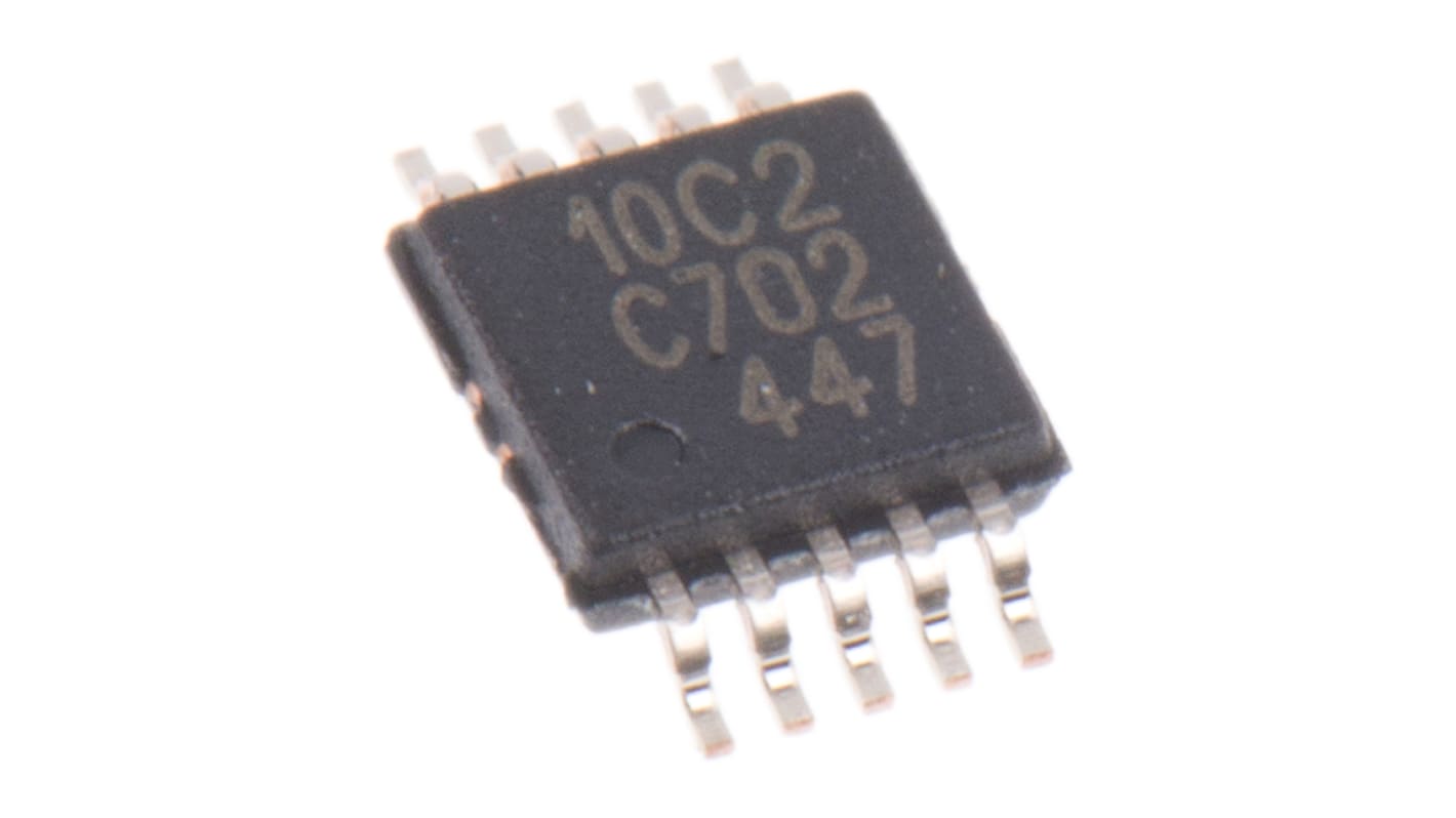 IC ricetrasmettitore RF SI4010-C2-GT, FSK, OOK, MSOP, 10-Pin