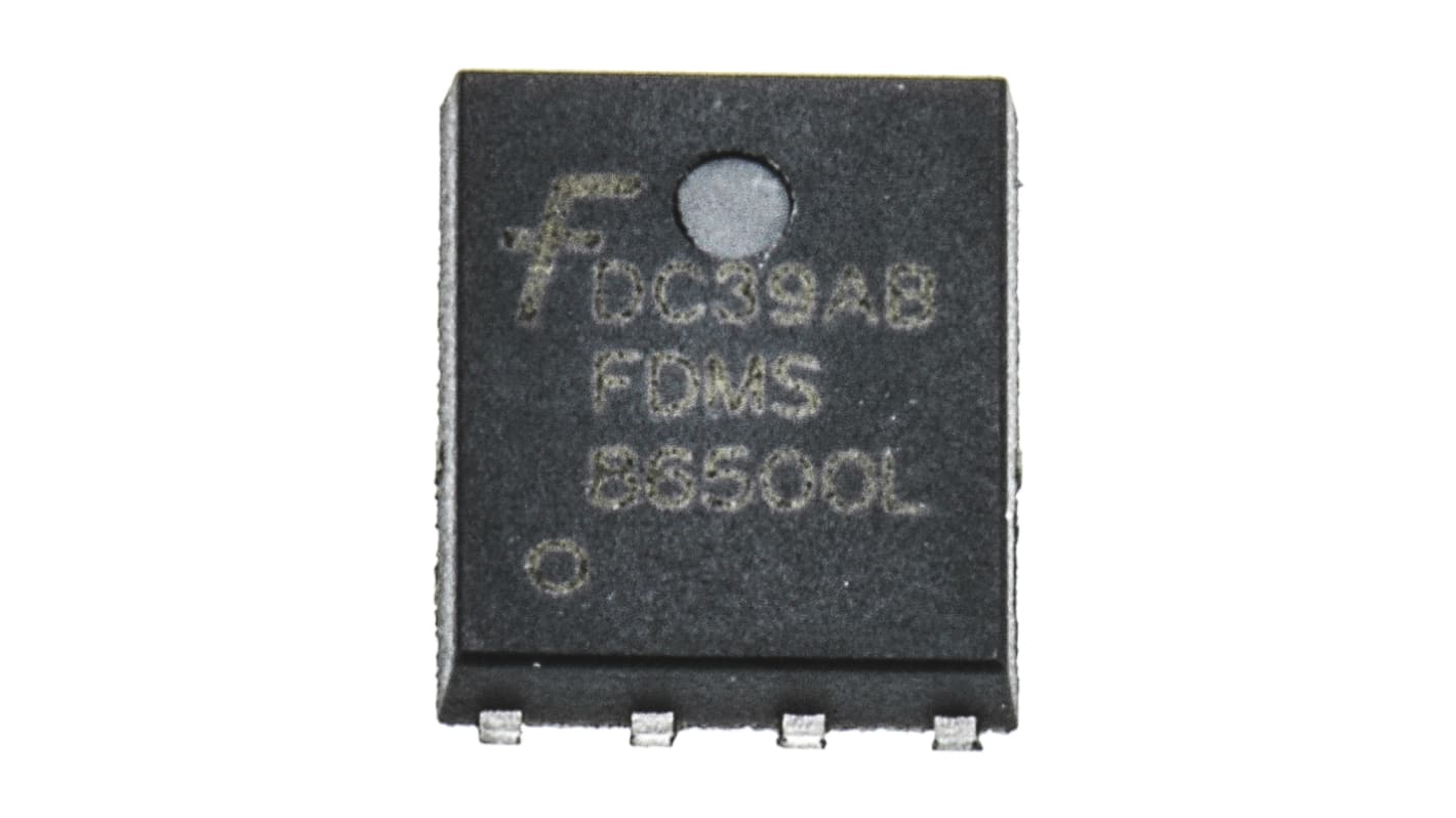 N-Channel MOSFET, 124 A, 60 V, 8-Pin Power 56 onsemi FDMS86500L