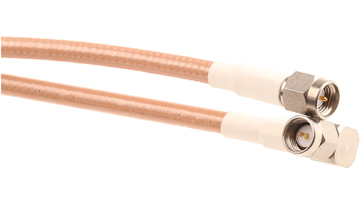 Atem Male SMA to Male SMA, 1m, RG142B Coaxial, Terminated50 Ω