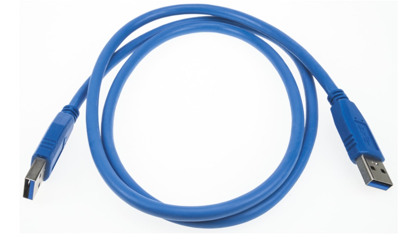 Wurth Elektronik USB 3.0, Male USB A to Male USB A, 1m