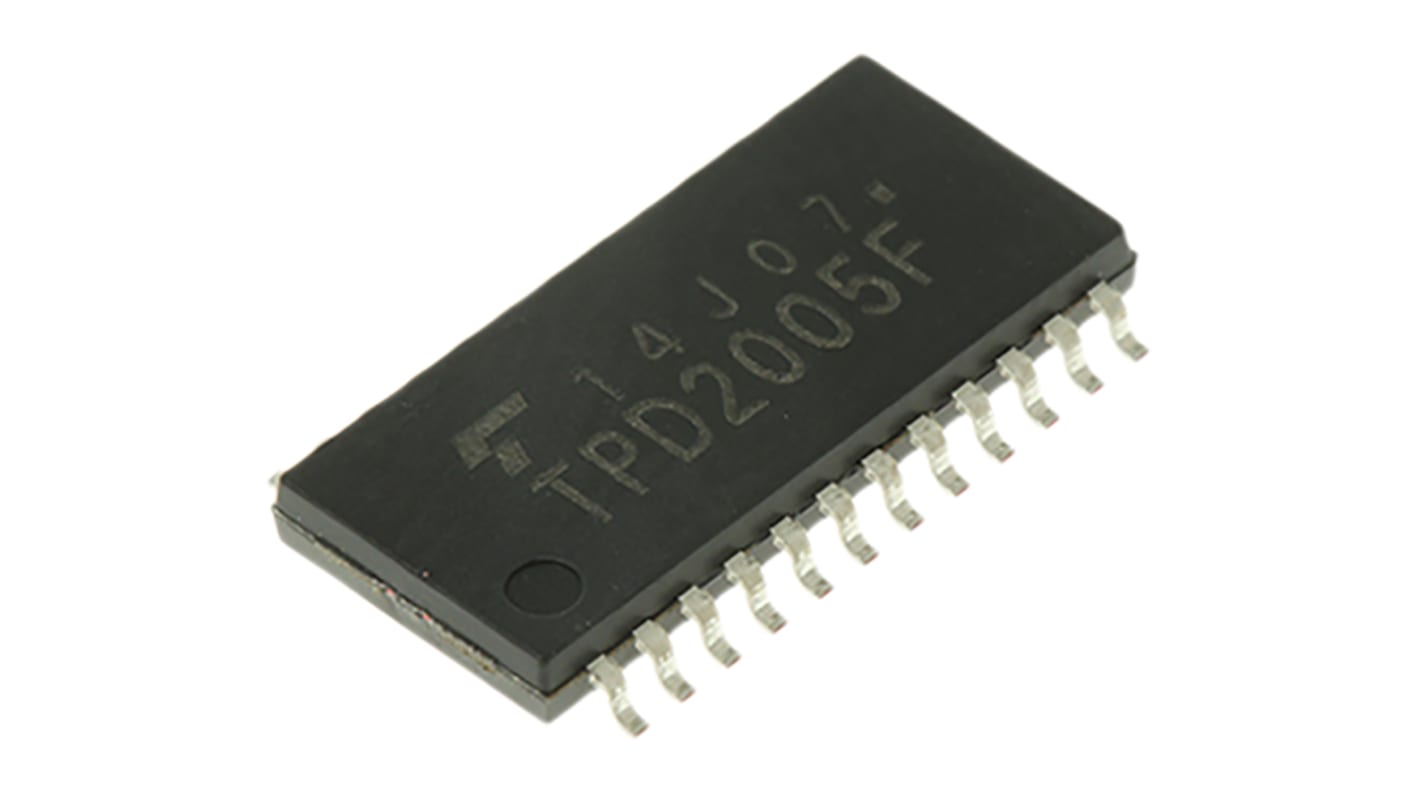 Toshiba 高侧开关电源芯片, 40 V, 8输出, 24引脚, 1.2W, 贴片安装