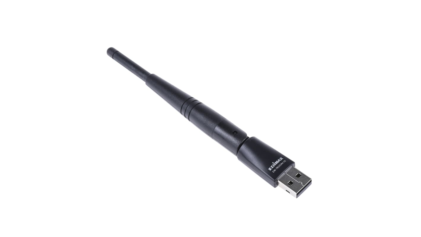 Edimax WLAN-Adapter USB 2.0 WiFi 2.4GHz N300 802.11b, 802.11g, 802.11n, 300Mbit/s