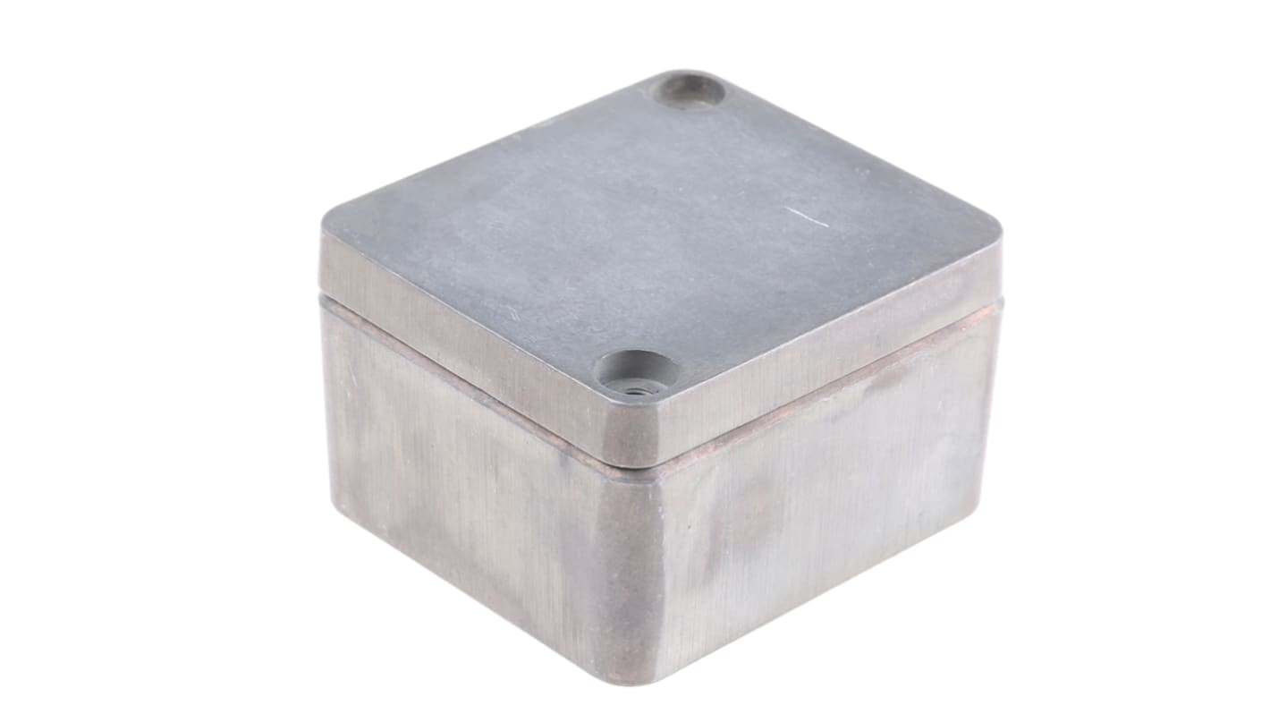 Contenitore RS PRO in Alluminio pressofuso 50 x 45 x 30mm, col. Argento, IP66