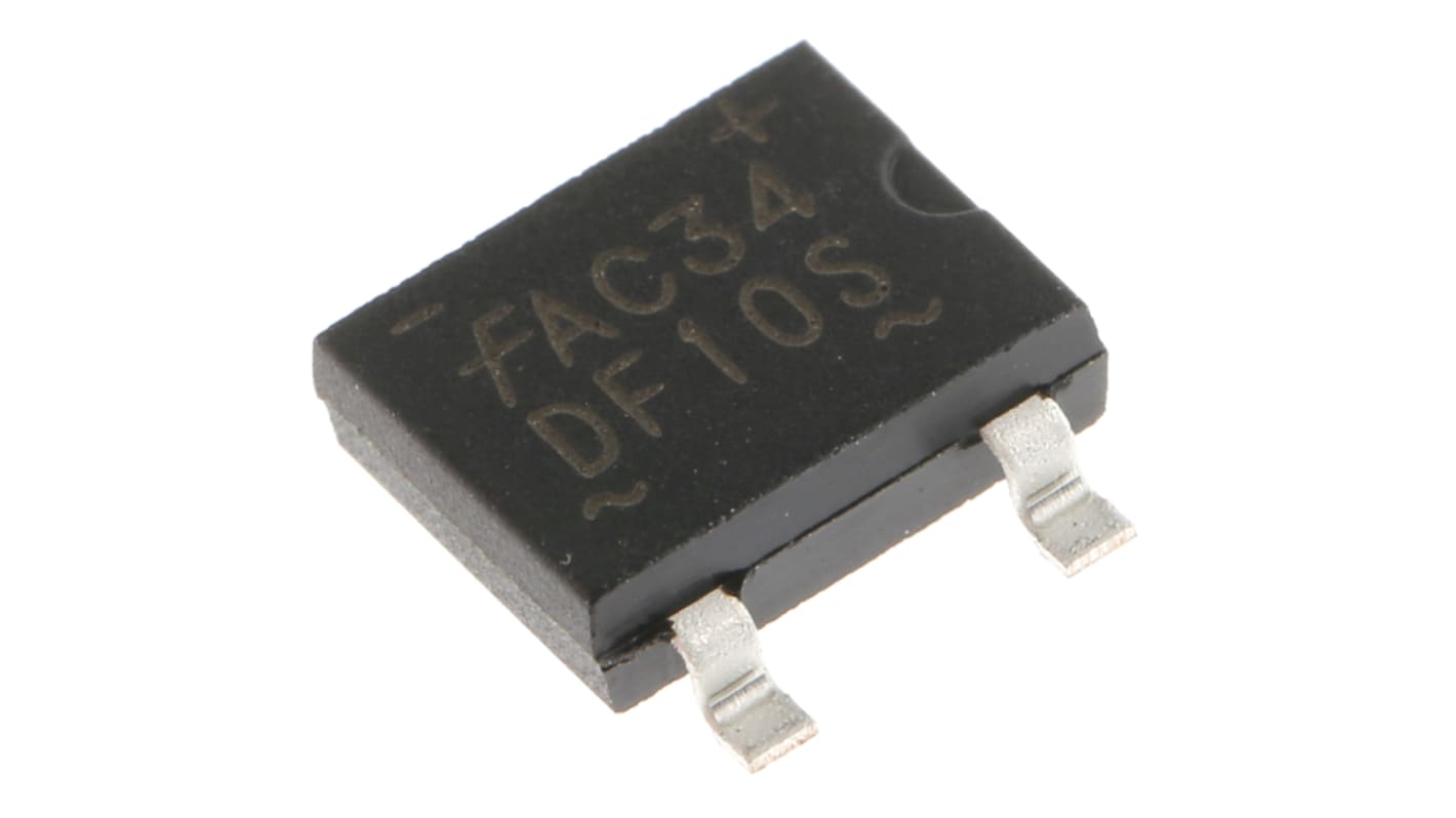 onsemi Bridge Rectifier, 1.5A, 400V, 4-Pin