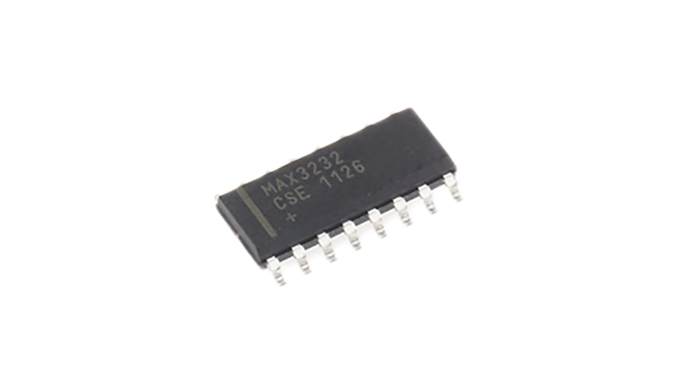 Maxim Integrated 线路收发器 IC, 2个发送器, 16针, 贴片安装, SOIC封装