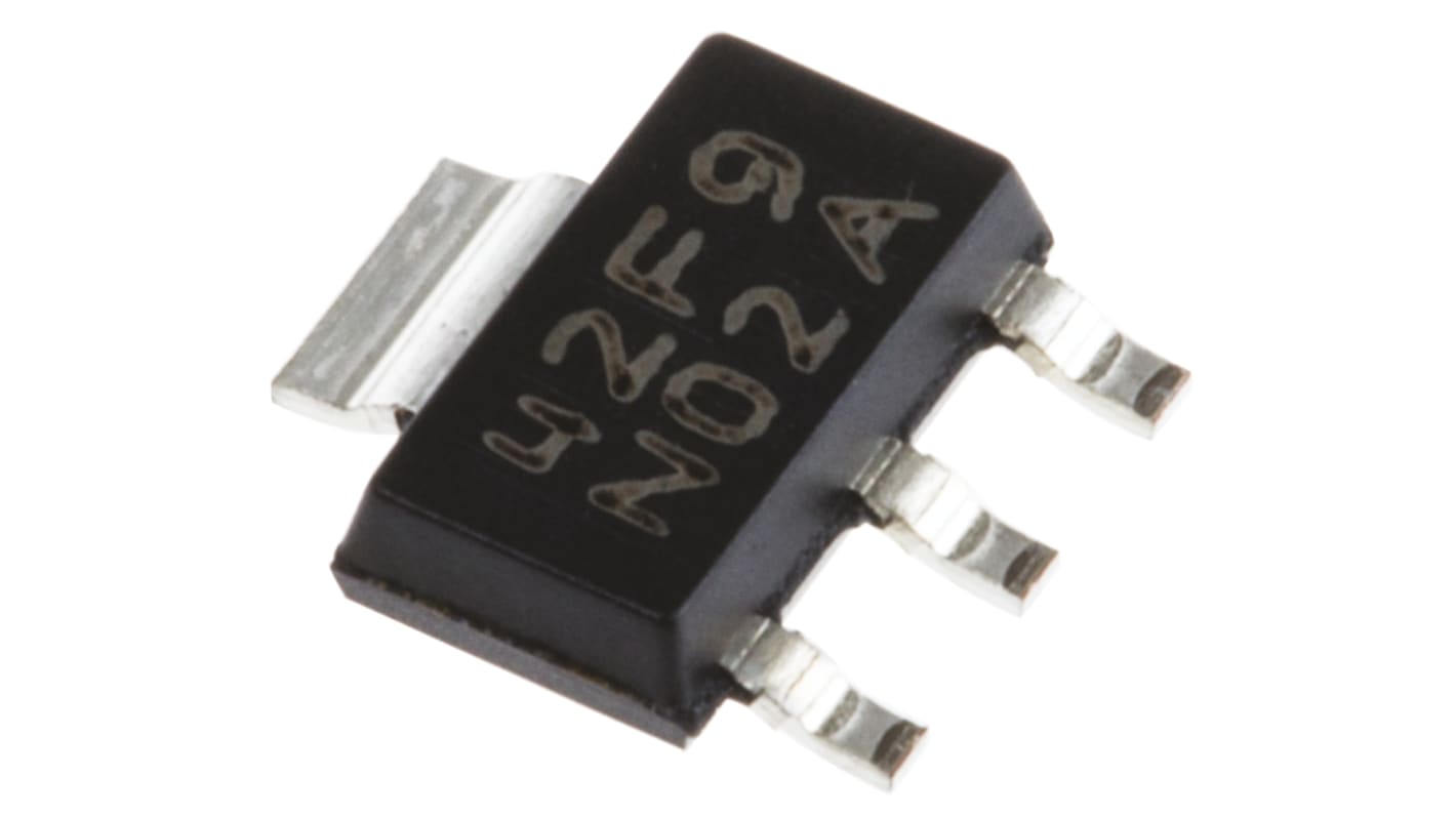Texas Instruments 线性稳压芯片, -1.2 → -37 V输出, 1.5A最大输出, 单路输出, SOT-223, 3+Tab针, 贴片安装, -40 °C→+125 °C