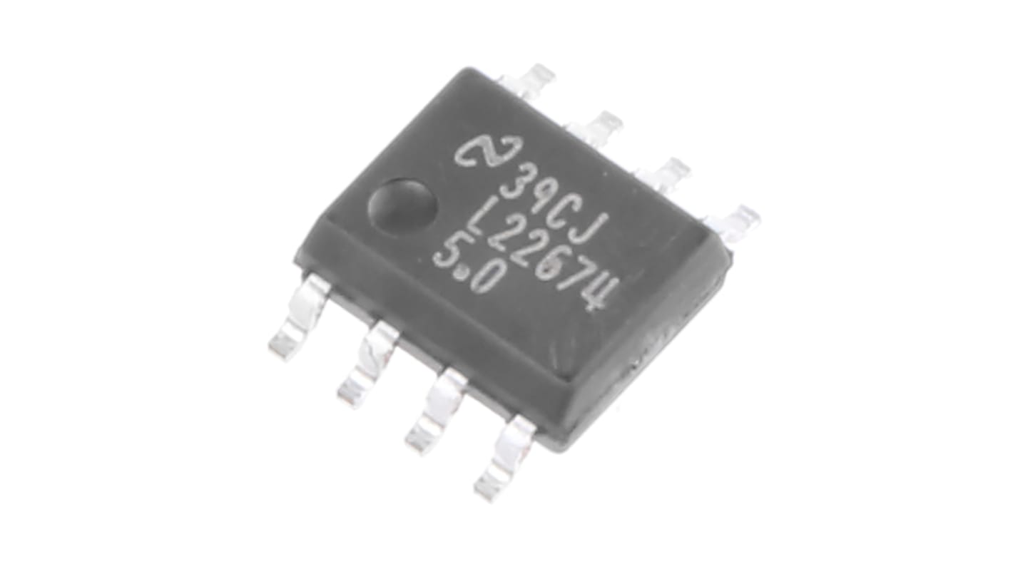 Texas Instruments LM22674MR-5.0/NOPB, 1-Channel, Step Down DC-DC Converter 8-Pin, PSOP