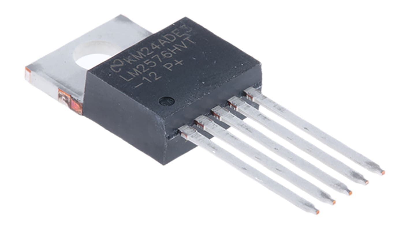 Texas Instruments LM2576HVT-12/NOPB, 1-Channel, Inverting, Step Down DC-DC Converter 5-Pin, TO-220