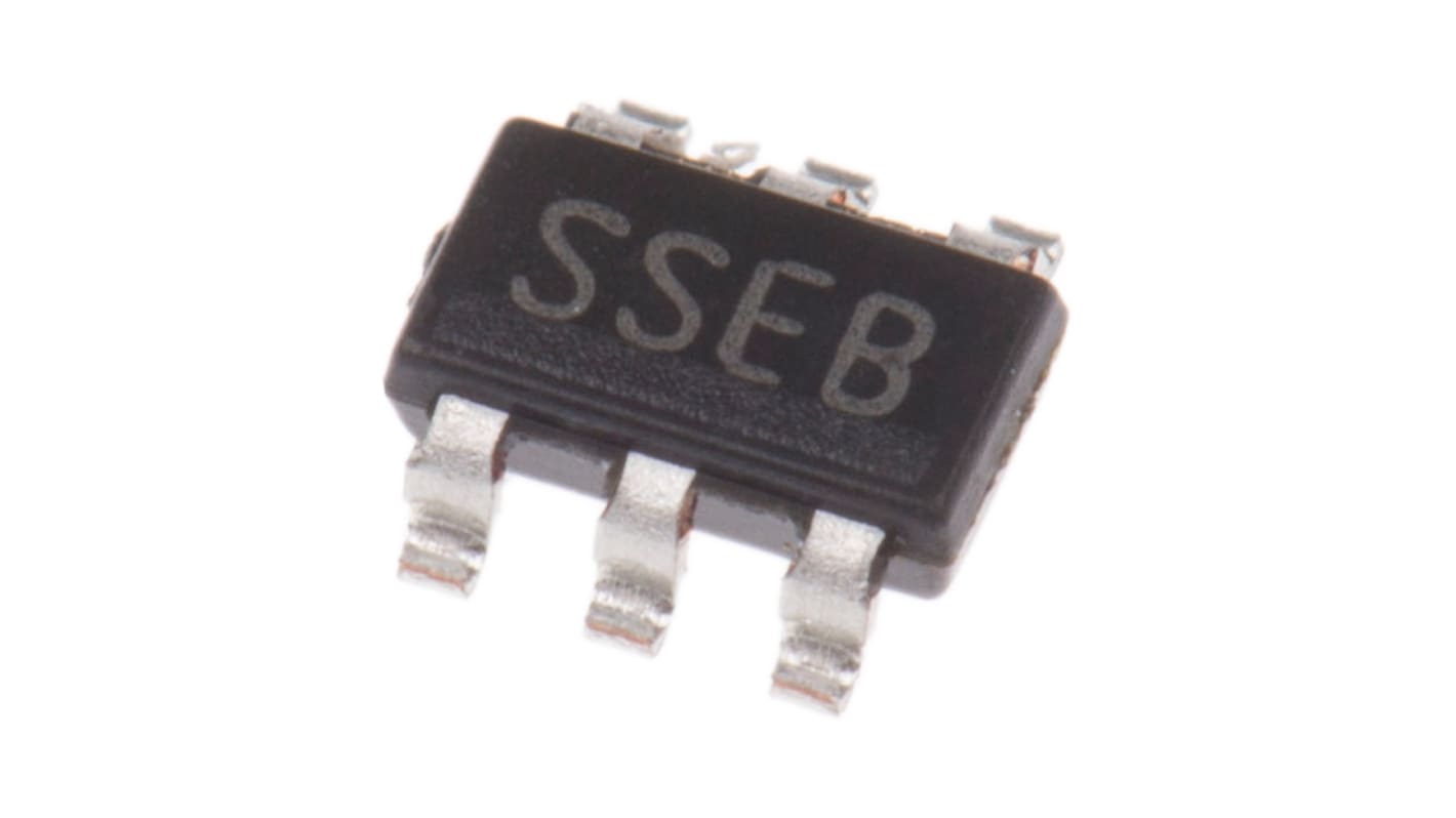 Driver de LED de corriente constante Texas Instruments, IN: 3 → 22 V dc, OUT máx.: 20V / 1A, SOT-23 de 6 pines
