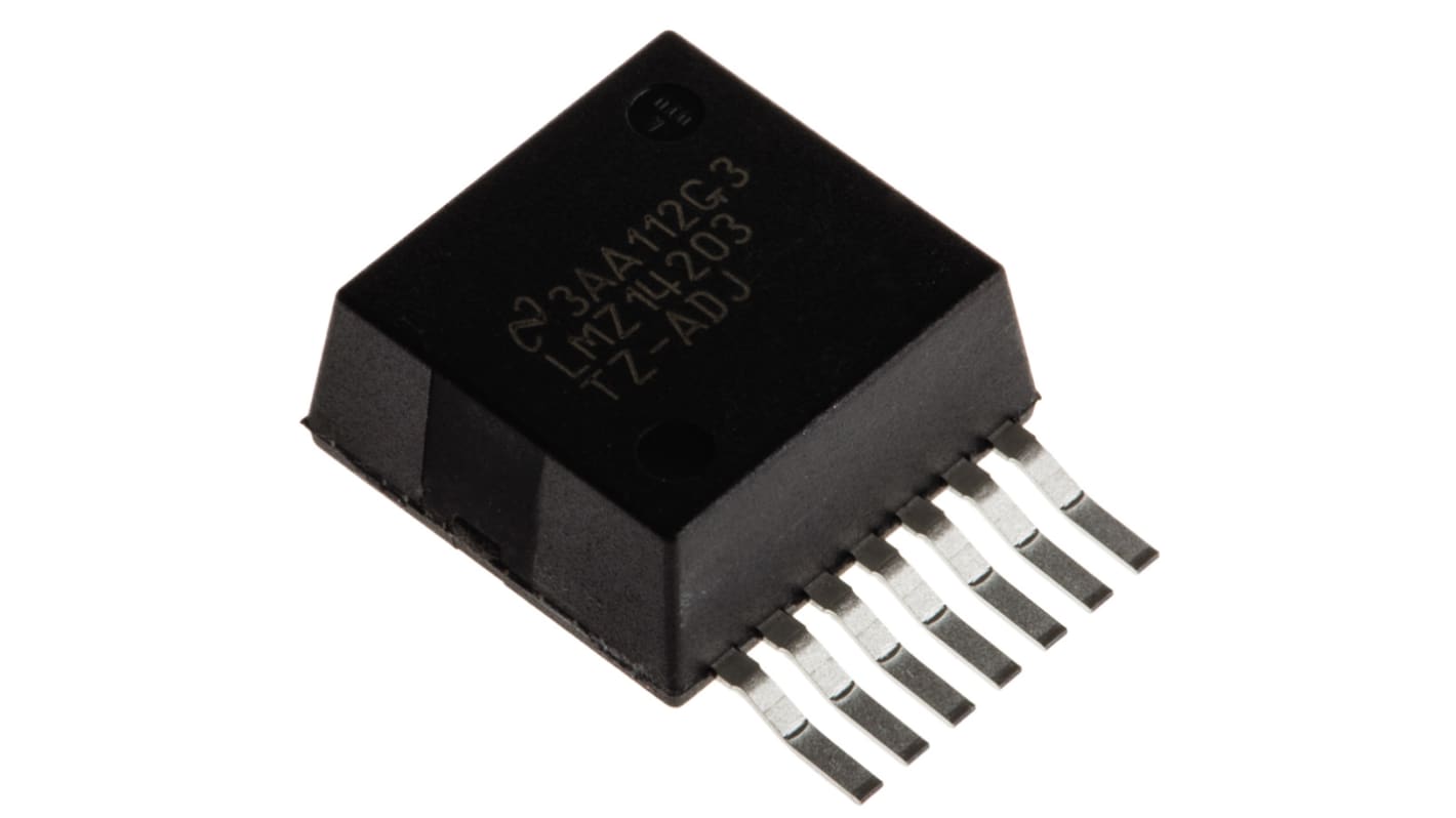 Texas Instruments, LMZ14203TZ-ADJ/NOPB Step-Down Switching Regulator, 1-Channel 3A Adjustable 7-Pin, TO-PMOD