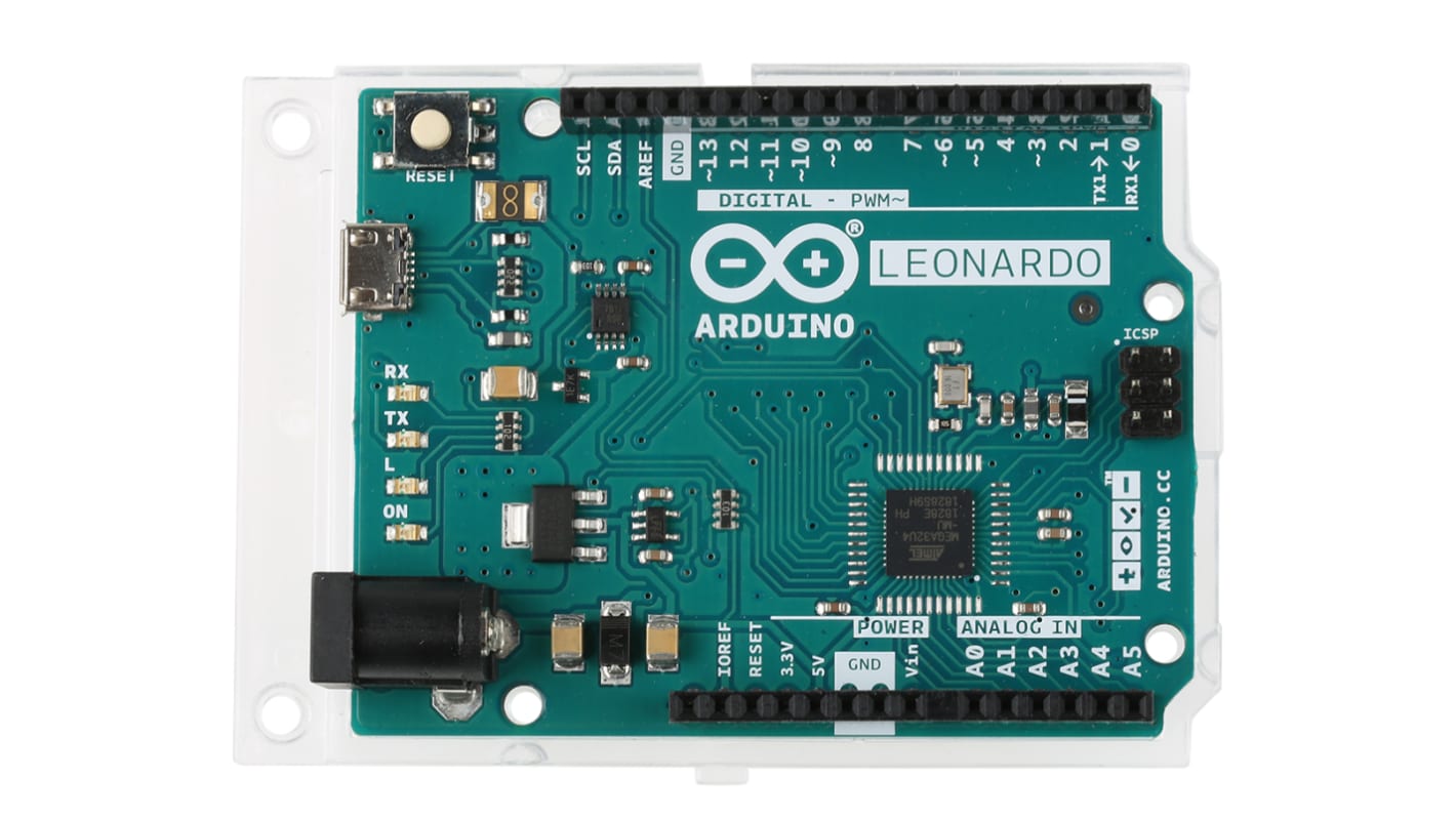 Arduino Leonardo with headers