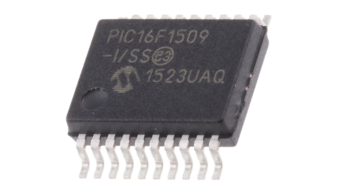 Microchip マイコン, 20-Pin SSOP PIC16F1509-I/SS