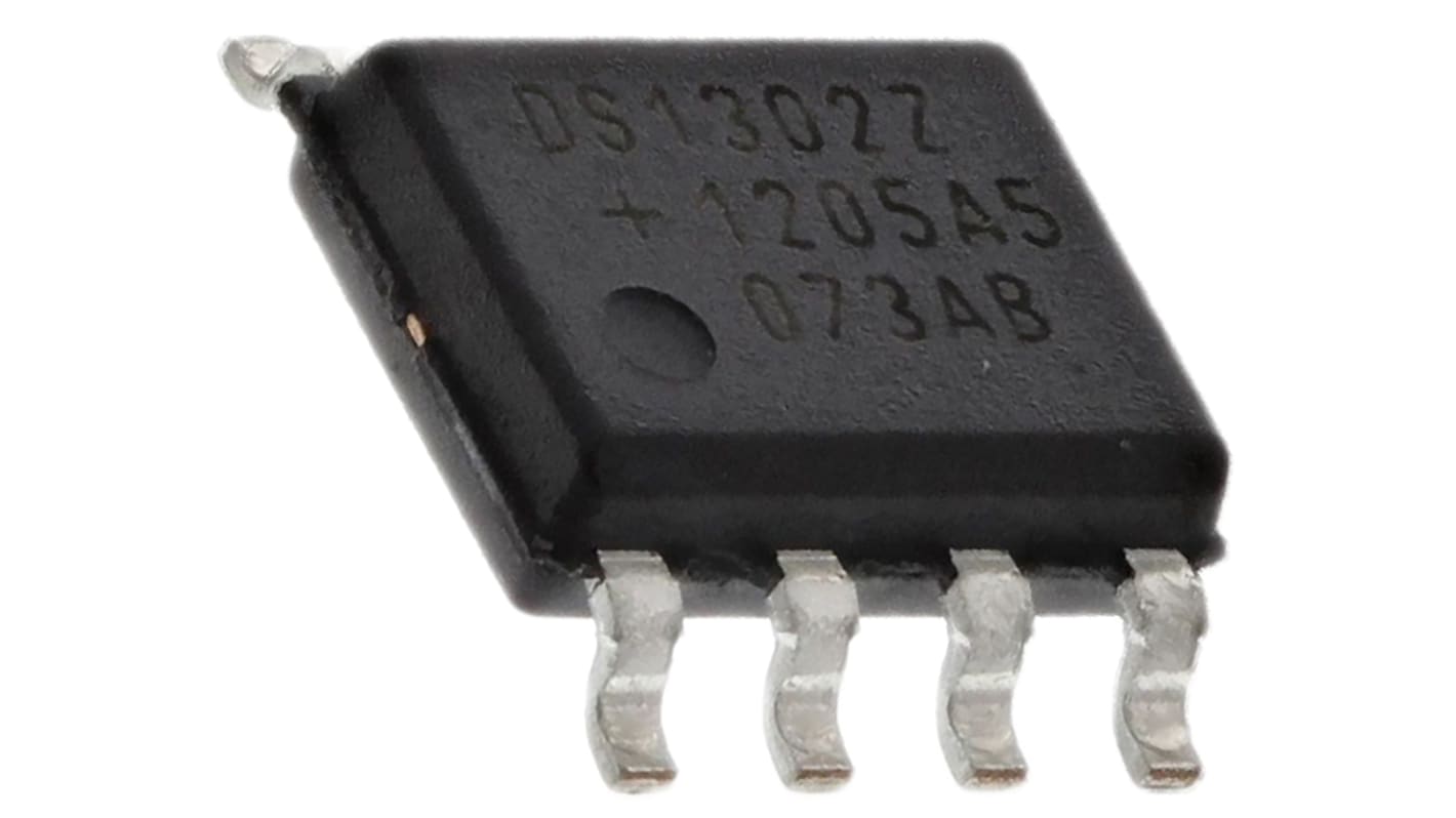 Maxim Integrated DS1302Z+T&R, Real Time Clock (RTC), 31B RAM Serial-3 Wire, 8-Pin SOIC