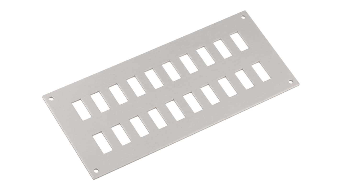 RS PRO, Miniature Thermocouple Panel for Use with Up To 20 Fascia Sockets, RoHS Standard