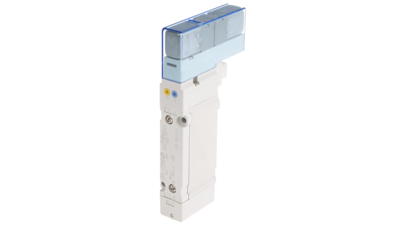 SMC 5/2 Pneumatic Solenoid/Pilot-Operated Control Valve - Pilot/Pilot SY5000 Series 24V dc