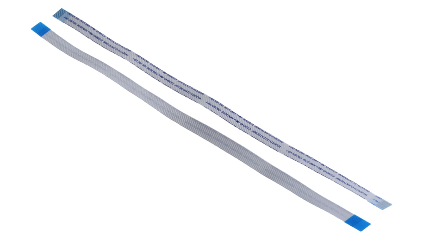 Wurth Elektronik 6876 Series FFC Ribbon Cable, 12-Way, 0.5mm Pitch, 200mm Length