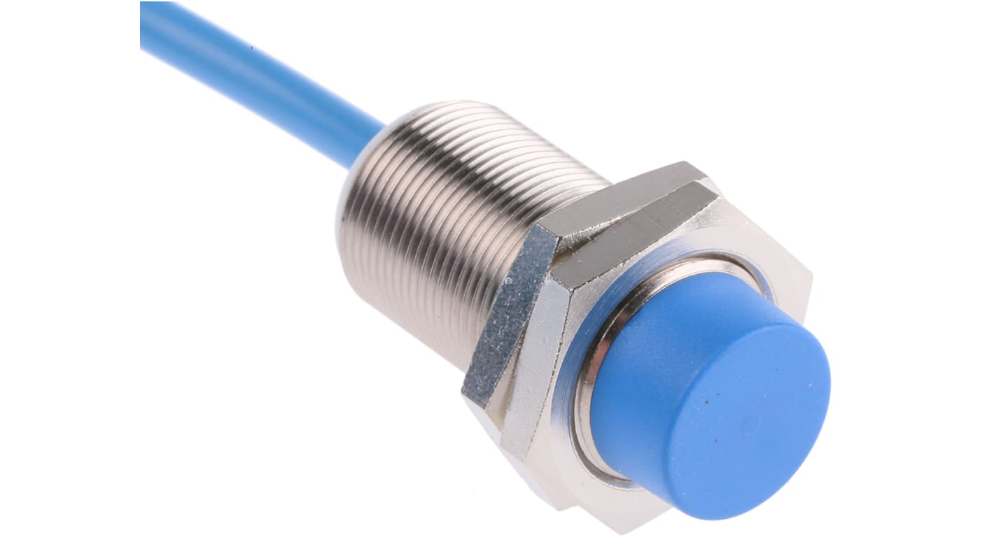 Baumer Inductive Barrel-Style Proximity Sensor, M18 x 1, 8 mm Detection, NAMUR Output, 5 → 30 V dc, IP67