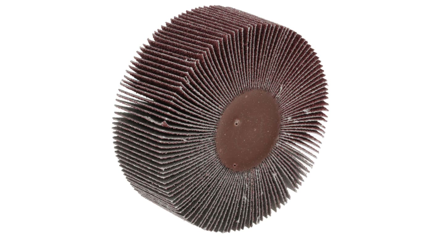 3M Aluminium Oxide Flap Wheel, 80mm Diameter, P60 Grit