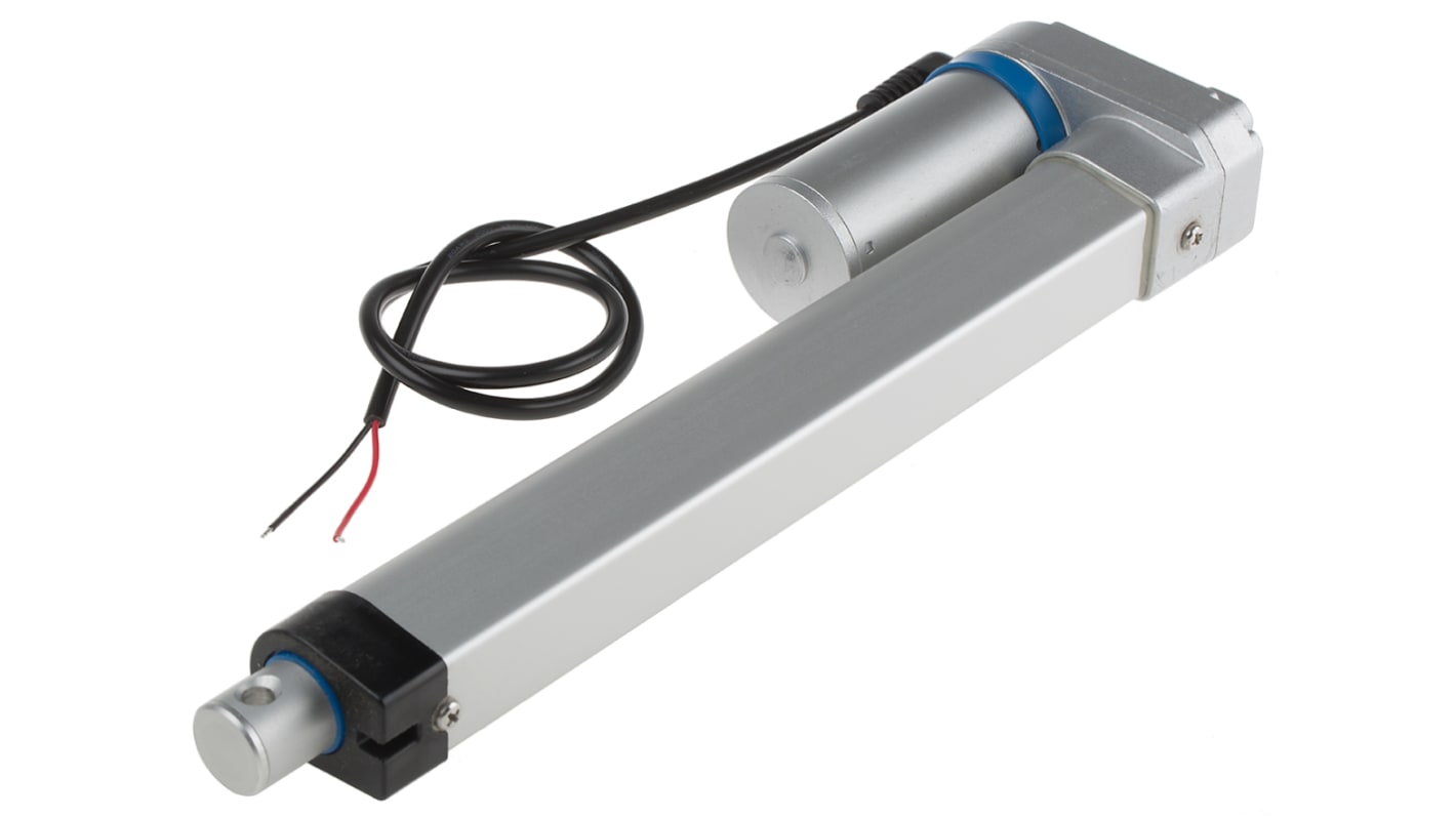 Ewellix Makers in Motion Micro Linear Actuator, 200mm, 24V dc, 500N, 16mm/s