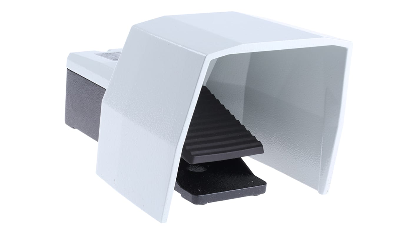 Siemens Aluminium Fodkontakt, Fodkontakt, Momentan, 1-polet skifte