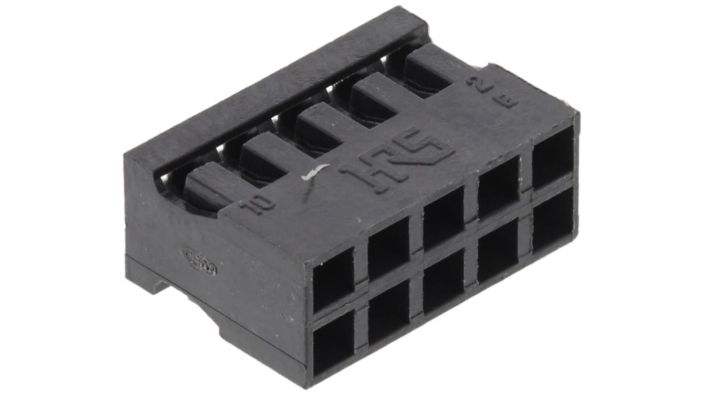Hirose A3B Steckverbindergehäuse Buchse 2mm, 10-polig / 2-reihig Gerade, Kabelmontage für Serie A3