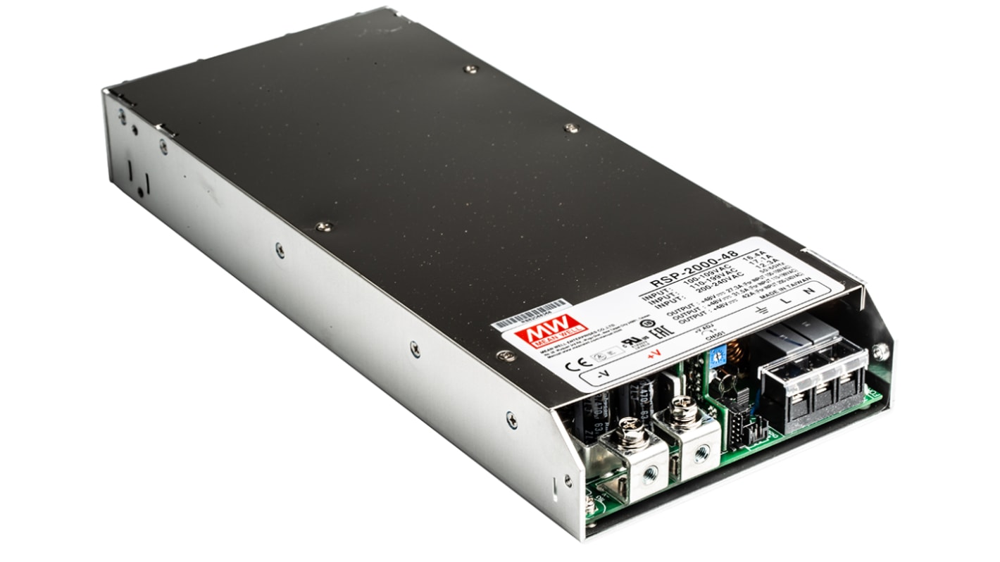 RSP-2000-48 | MEAN WELL スイッチング電源 48V dc 42A 2kW | RS RSP-2000-48 | MEAN WELL スイッチング電源 48V dc 42A 2kW | RS