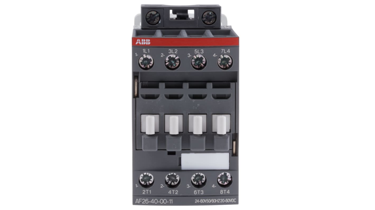 Stycznik 24 V AC/DC ABB styki: 4 11 kW 45 A 4NO Śruba 1SBL237201R1100 AF26-40-00-11