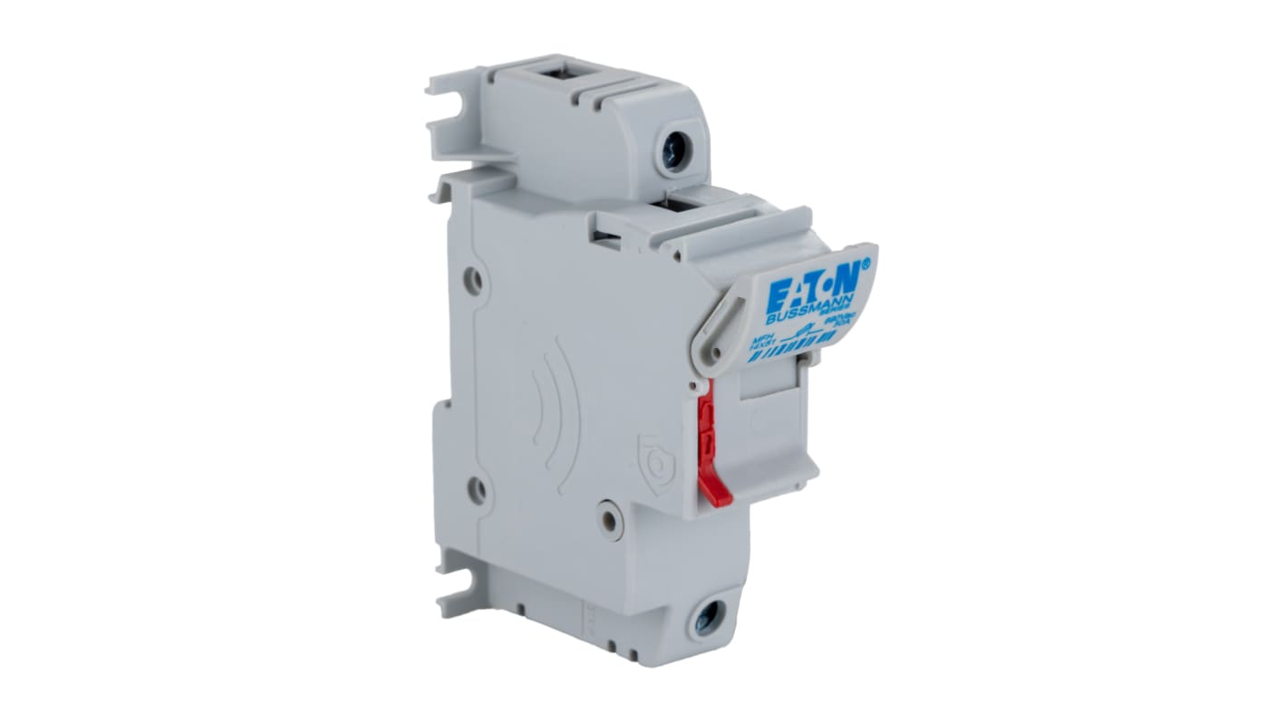 Eaton 50A Rail Mount Fuse Holder for 14 x 51mm Fuse, 1P, 690V ac