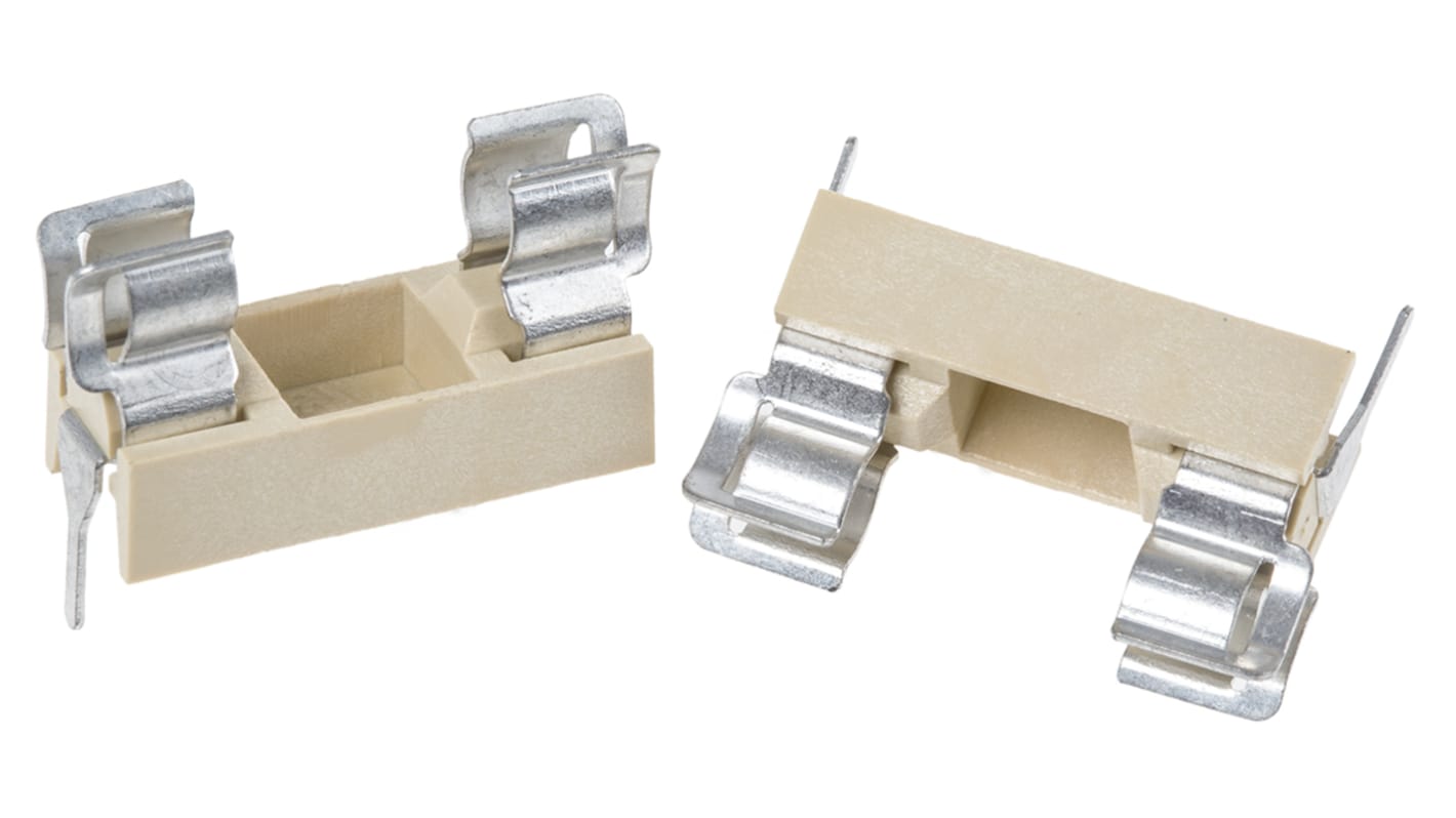 Eaton 5 x 20mm Sicherungsblock, Leiterplattenmontage, 6.3A 250V ac