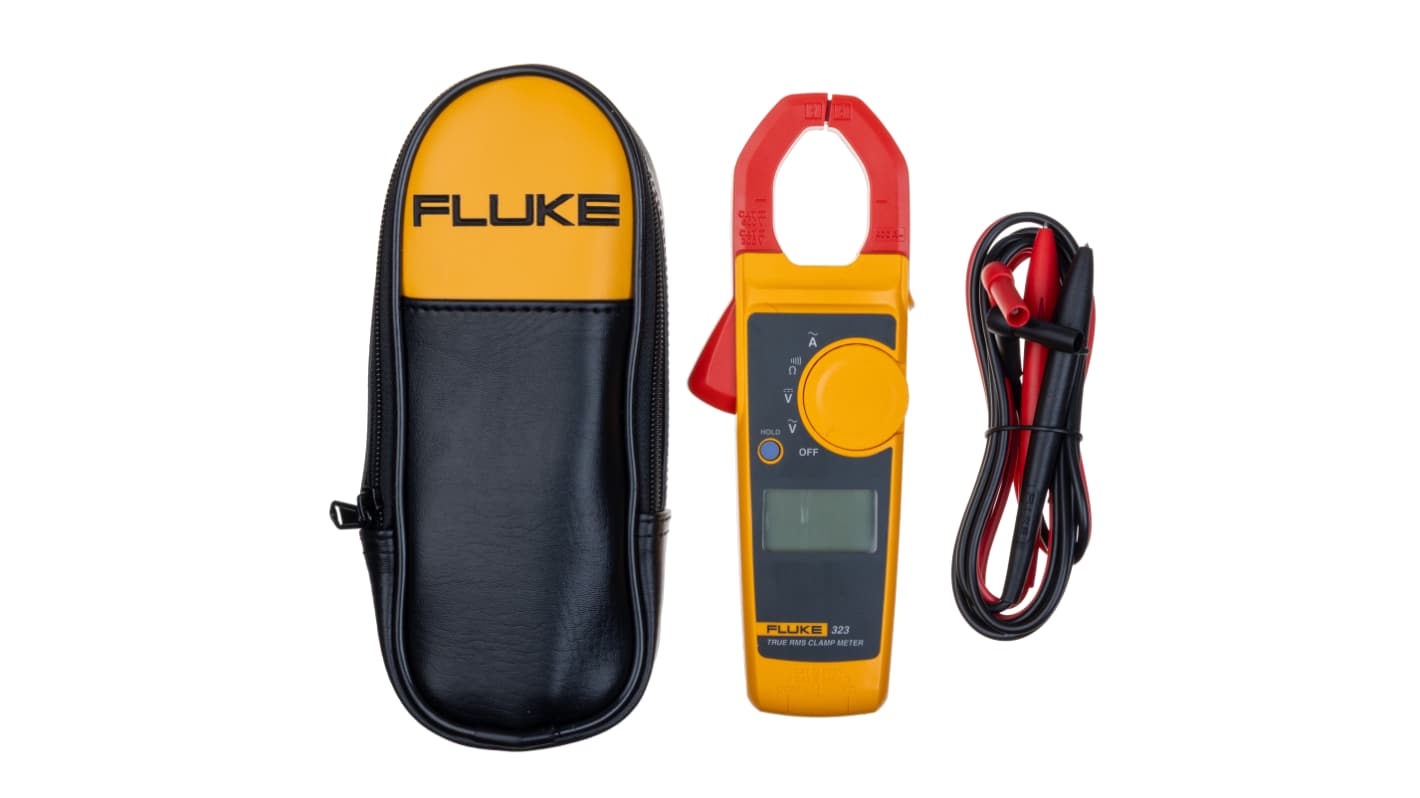 Pinza amperometrica c.a. Fluke 323, Max 400A ca, Max 600V cc