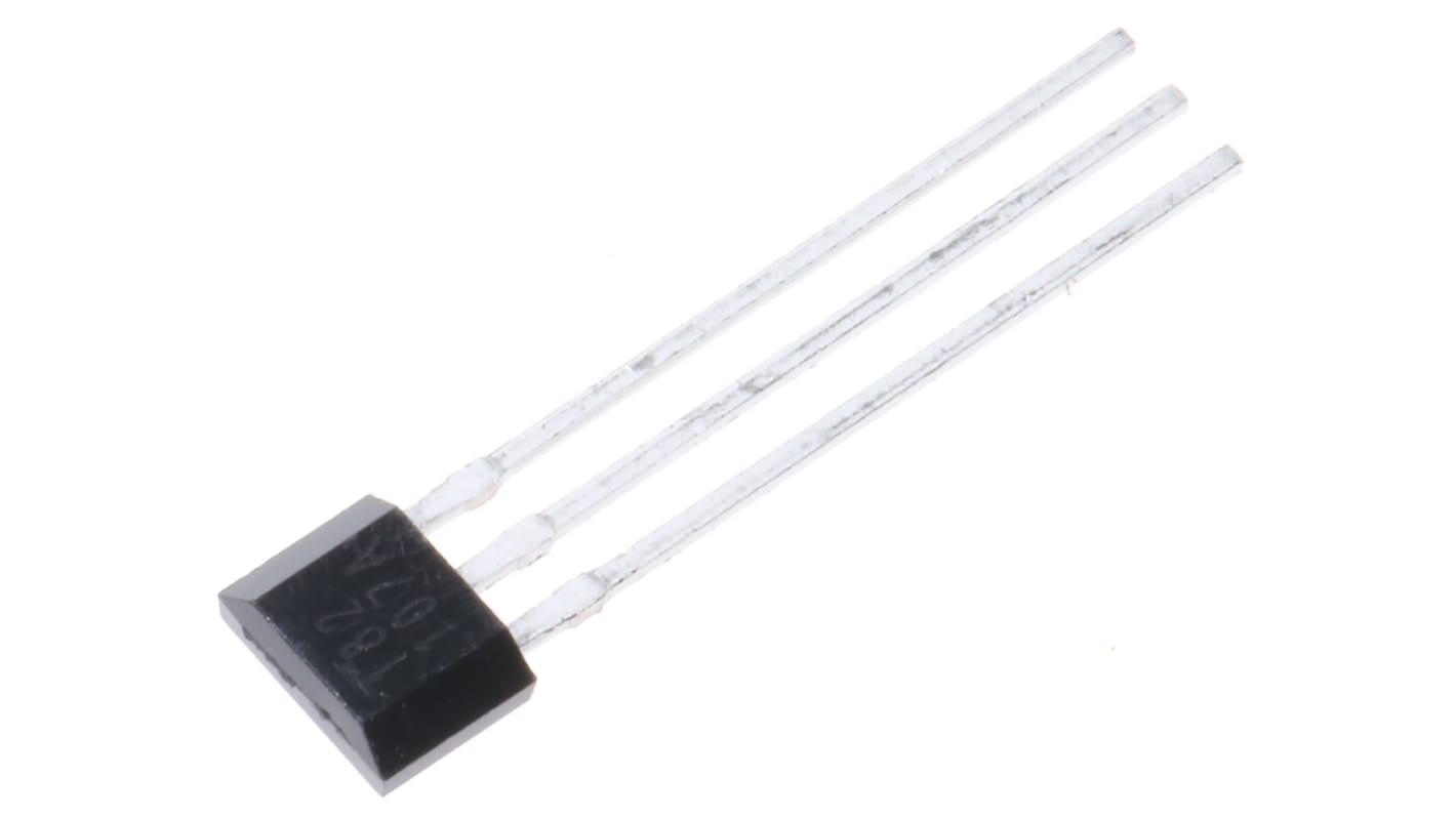 DiodesZetex Through Hole Hall Effect Sensor, SIP-3L, 3-Pin
