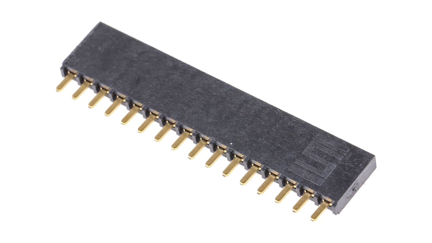 Gniazdo PCB 16 -pinowe raster: 2.54mm typu płytka – płytka Proste Przewlekany
