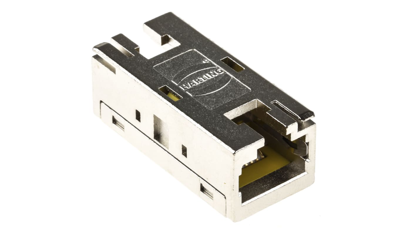 HARTING RJ csatoló Cat6, árnyékolt, RJ45 aljzat/RJ45 aljzat