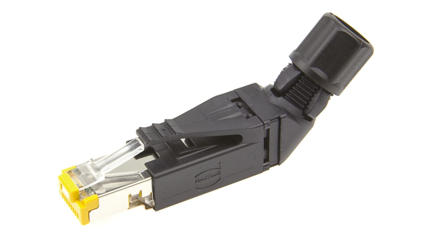 Connettore RJ45 Maschio HARTING Cat6, 8P8C vie, Montaggio su cavo