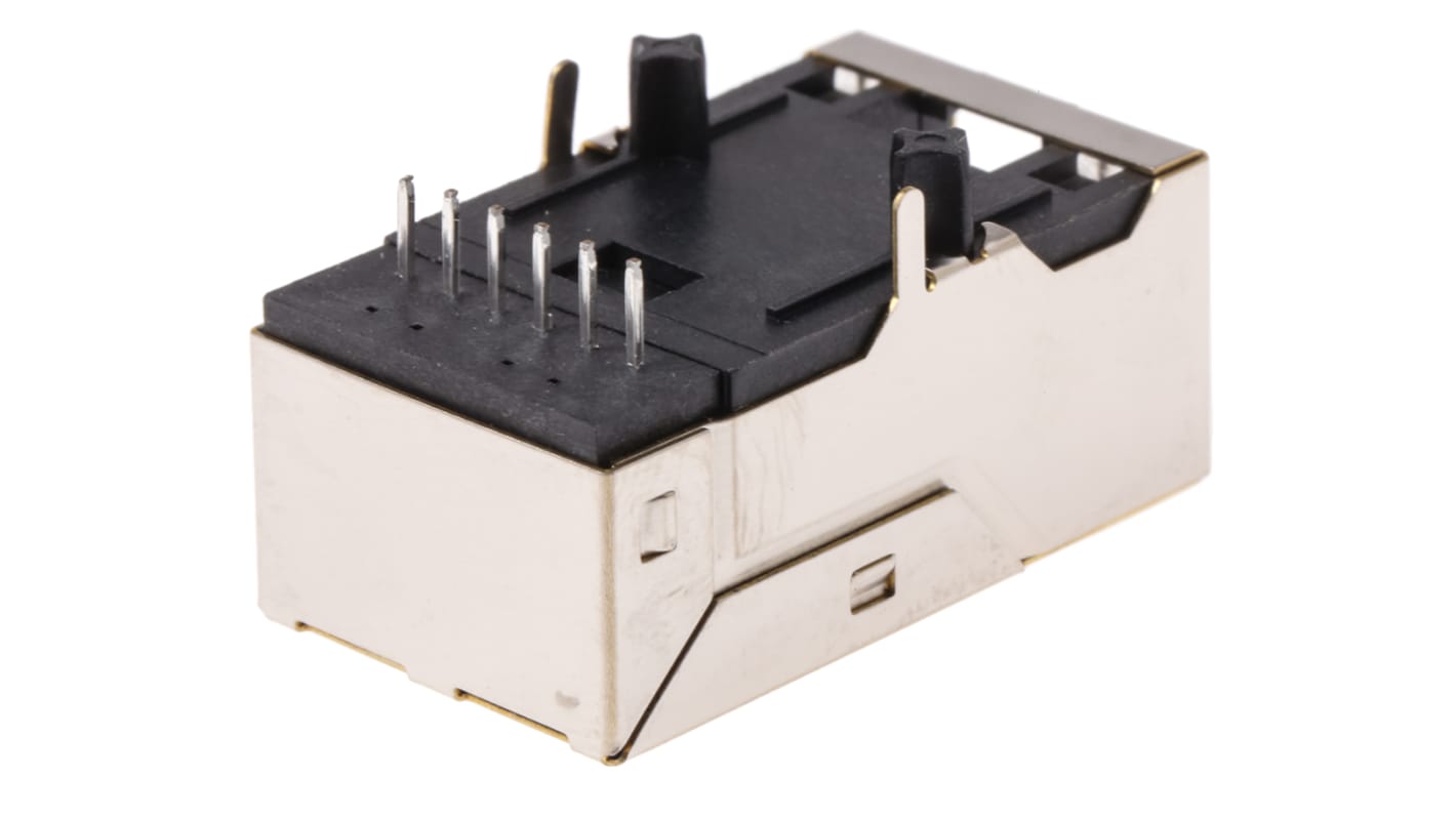 Harting RJ Industrial Series Female RJ45 Modular Jack, Through Hole